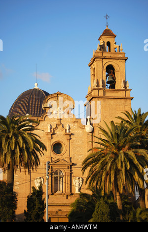 Eglise de San Pedro Apostol, Sueca, Costa del Azahar, province de Valence, Espagne Banque D'Images