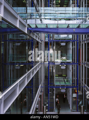 K2, Tower Bridge House, Londres, 2006. Atrium. Architecte : Richard Rogers Partnership Banque D'Images