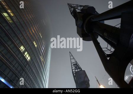Hôtel Marriott West India Quay à Canary Wharf Docklands Londres Angleterre Royaume-uni Banque D'Images