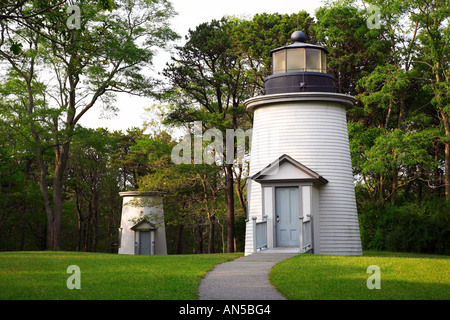 Trois Sœurs de Nauset Lighthouse, Cape Cod, MA Banque D'Images