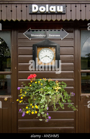 Dolau gare sur la ligne de Cœur du Pays de Galles Powys Pays de Galles Banque D'Images