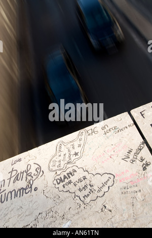 Passage souterrain près de Pont d'Alma où la princesse Diana est décédée en 1997 à Paris, France Banque D'Images