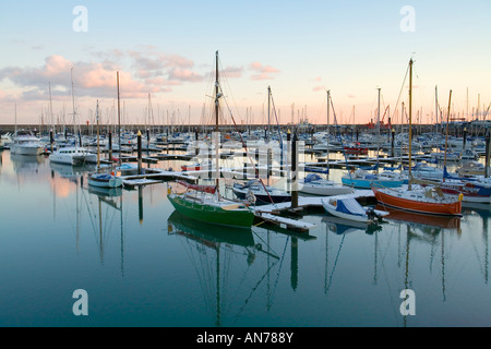 Marina de Bangor Banque D'Images