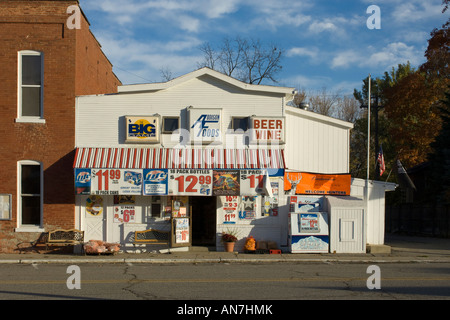 Les aliments d'Addison épicerie dans Leonard Michigan USA Banque D'Images