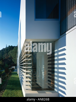 Oshry, Résidence Bel Air, en Californie. De l'extérieur. Architecte : SPF Architects Banque D'Images