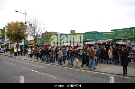 Marché de Camden Londres Banque D'Images