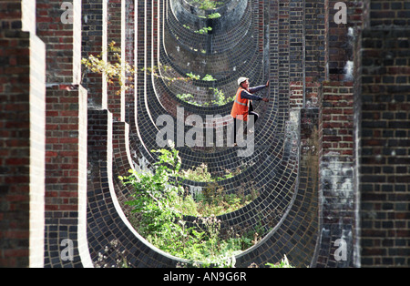 Balcombe viaduc qui porte les Londres Brighton et ligne de chemin de fer de la côte sud de l'Ouse Valley Banque D'Images