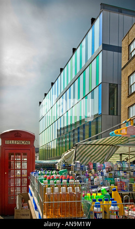 Whitechapel Idea Store Adjaye Assoc 2001-5, Londres Banque D'Images