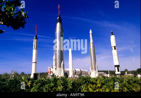 Le Kennedy Space Center, Cap Canaveral, Floride, USA, Banque D'Images