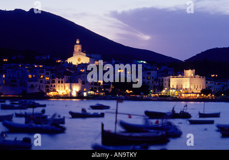 Cadaques. Costa Brava. Province de Gérone. Espagne Banque D'Images