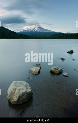 Mt Hood reflet Banque D'Images