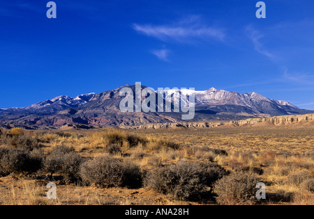 Mont Ellen Henry Mountains Utah USA Banque D'Images