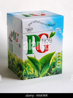 Fort de PG Tips les sachets de thé Banque D'Images