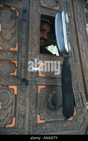 Détails Camion route Karakoram au Pakistan Banque D'Images