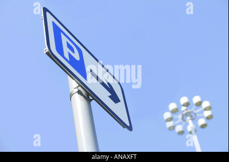 Parking sign Banque D'Images