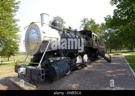 Locomotive à vapeur vers 1940 Banque D'Images