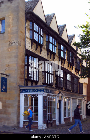 Cafe Loco, Rose Place St Aldgates, Centre d'Oxford, Angleterre Banque D'Images