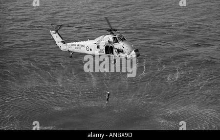 Westland Wessex aérien maritime de sauvetage par hélicoptère. Banque D'Images