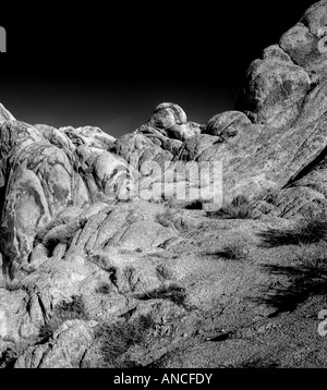 Rock formations dans les alabama hills à Lone Pine ca usa Banque D'Images