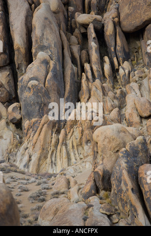 Rock formations dans les alabama hills à Lone Pine ca usa Banque D'Images