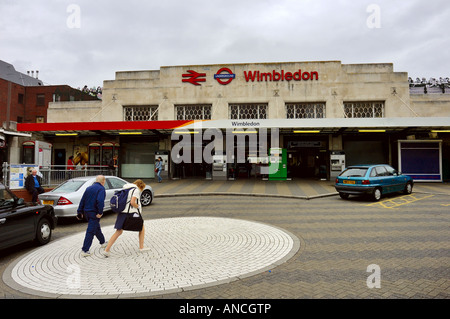 Gare de Wimbledon Banque D'Images