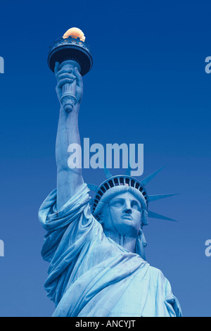 La statue de la liberté à new york États-unis Banque D'Images