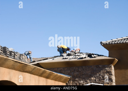 Image montre une maison en construction Banque D'Images