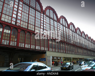 Belgique Bruxelles gare window shopping Banque D'Images