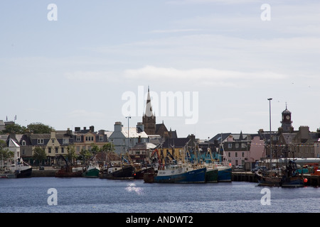 Port de Stornoway Outer Hebrides United Kingdom Banque D'Images