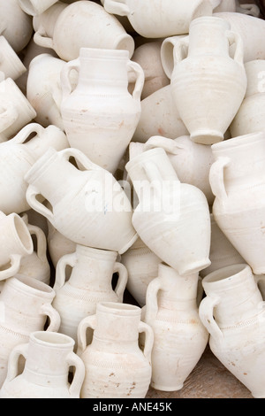Gharyan, Djebel Nefusa, la Libye. Poterie, céramique, vases, pots Banque D'Images