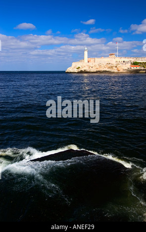 Castillo de los Tres Reyes Magos del Morro, Parque Militar Morro-Cabana, La Havane, Habana del Este, La Habana, Cuba Banque D'Images