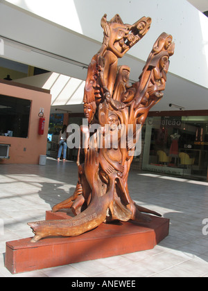 La célèbre sculpture sculpté et Joao Pessoa BR Banque D'Images