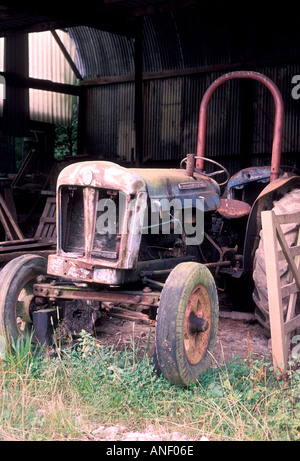 Tracteur Fordson Super Major de galles Banque D'Images