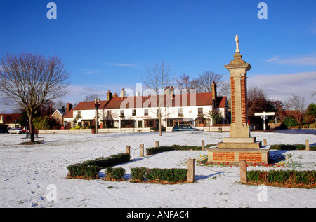 Chipperfield, Hertfordshire Memorial et commun Banque D'Images