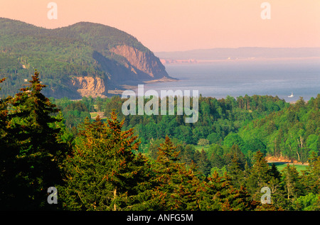 Le Parc National de Fundy, Nouveau-Brunswick, Canada, Banque D'Images