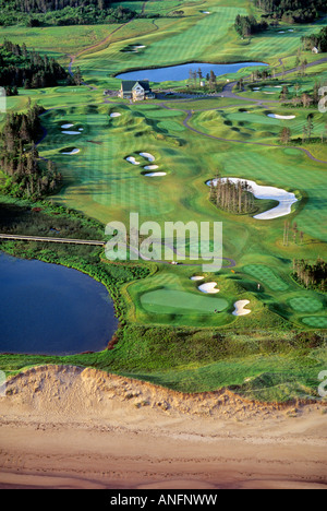 Le Links at Crowbush Cove, Lakeside, Prince Edward Island, Canada. Banque D'Images