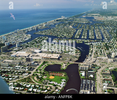 USA - Floride : l'air de Fort Lauderdale Banque D'Images