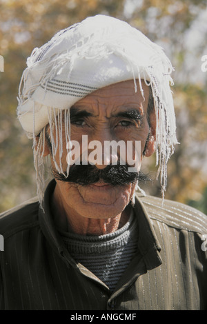 L'Iran kurde de la province de Kermanshah portrait Banque D'Images