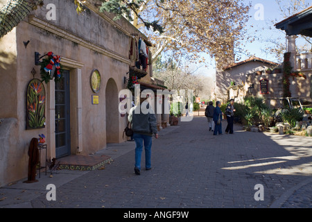 Tlaquepaque Arts and Crafts Village Arizona Sedona Banque D'Images