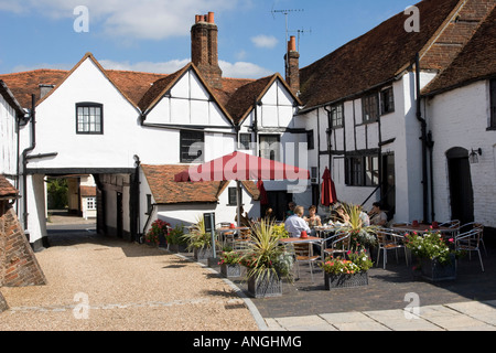 Le Kings Arms pub Old Amersham Bucks Banque D'Images
