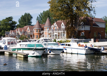 Marina - Bourne End - Buckinghamshire Banque D'Images