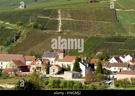 Chatillon sur Marne dans la région Champagne près de Epernay France Europe UE Banque D'Images