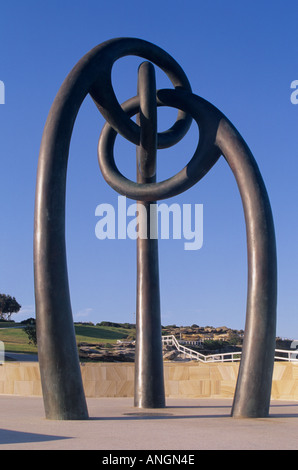 Mémorial de Bali sculpture, Coogee, Sydney, Nouvelle-Galles du Sud, Australie. Banque D'Images