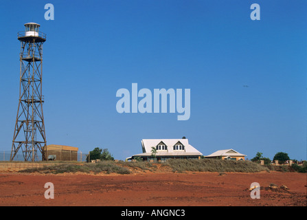 Phare, Gantheaume Point, Broome, West Coast, Australie. Banque D'Images