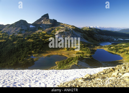 Black Tusk, Garibaldi Provincial Park, British Columbia, Canada. Banque D'Images