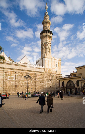 Mosquée des Omeyyades (708-715), Damas, Syrie Banque D'Images