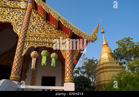 Wat Chai Pra Kait, Chiang Mai, Thaïlande Banque D'Images