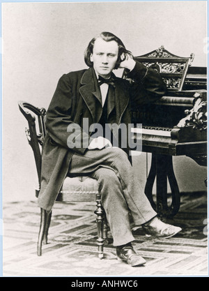 Brahms 1833 1897 Banque D'Images