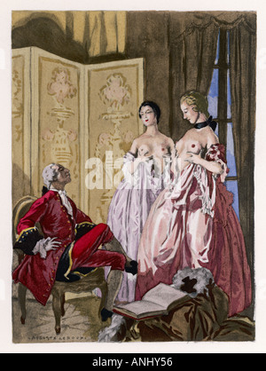 Casanova Leroux Charms Banque D'Images