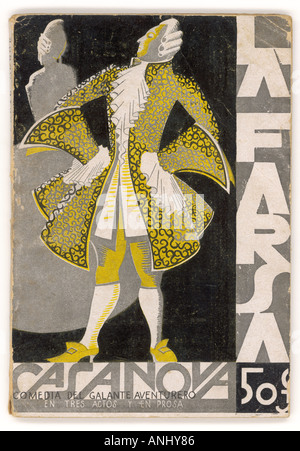 Orbok Jouer Casanova Banque D'Images